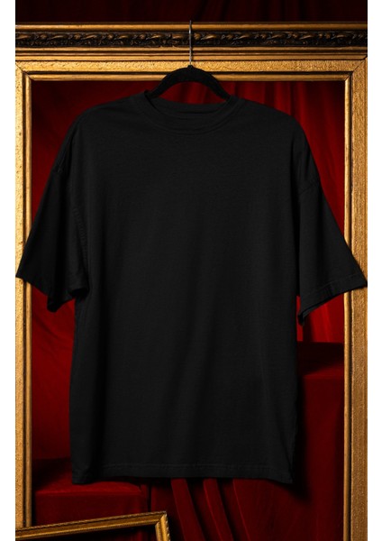 Unisex Who Loves Horror Movies Sırt Yazılı Tişört, Oversize Korku Film Temalı T-Shirt fiyatları