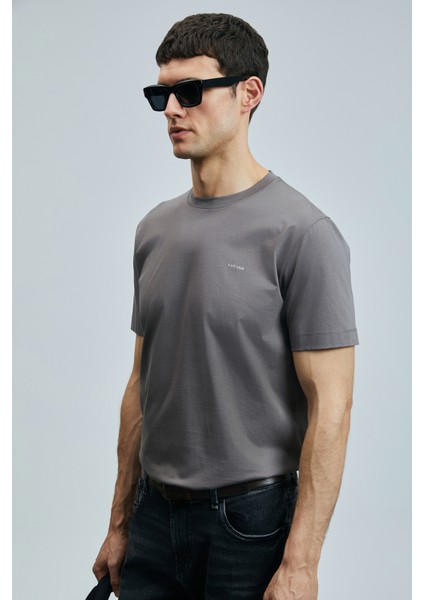 Bran Modern Grafik T- Shirt Siyah indirimleri