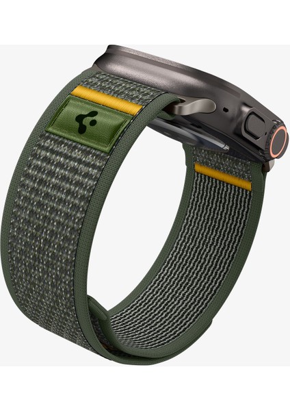 Apple Watch 49mm Ultra Seri 3/2/1 - 46mm Seri 11/10 - 45mm Seri 9/8/7 - 44mm Seri SE3/SE2/SE/6/5/4 ile Uyumlu Kordon Kayış Band Athlex Air Active Green - AMP09035 fırsatları