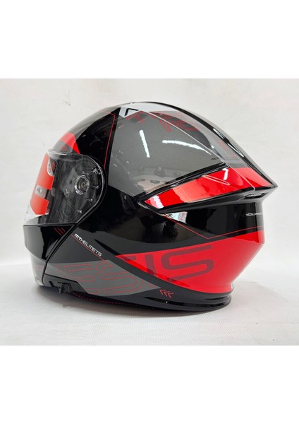 Genesis Sv Atempo B15 Parlak Renk Çene Açılır Kask Iç Güneş Vizörlü