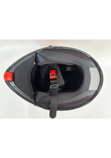 Genesis Sv Atempo B15 Parlak Renk Çene Açılır Kask Iç Güneş Vizörlü