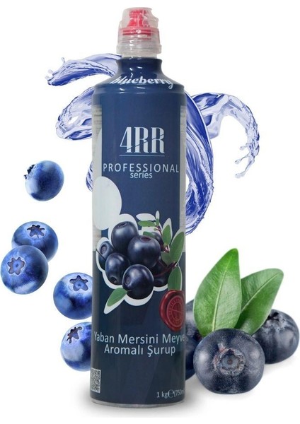 Yaban Mersini Aromalı Tropikal Içecek & Kokteyl Şurubu 750 ml