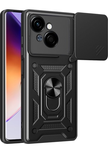 Tecno Spark Go 1 Kılıf Kamera Sürgülü Defense Pars Tank Kapak