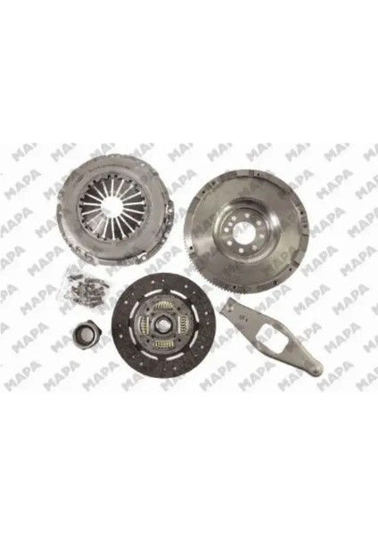 Debrıyaj Setı+Bılya+Volant Transıt V184 2,4tdcı 100PS / 120PS / 125PS 0006 Rulmanlı+Catallı Set