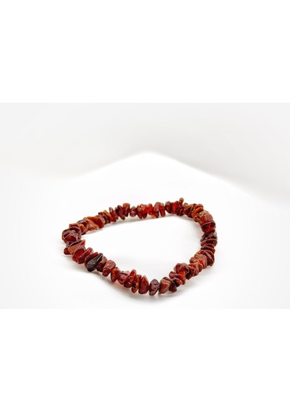 Kırık Model Kızıl Kehribar Bileklik fiyatları