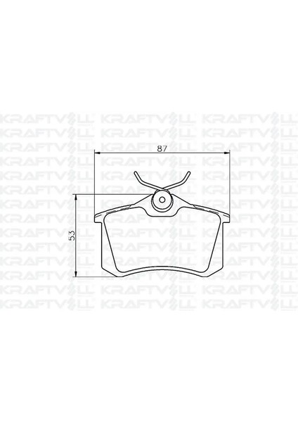 FREN BALATASI ARKA GOLF 4 BORA AUDI A1 A3 A4 A6 A8 ALTEA CORDOBA IBIZA 3 4 V / MEGANE 2 3 MEG