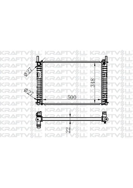 Motor Su Radyatoru Fıesta 1,25 16V / 1,4 16V / 1,4tdcı 0108 Mazda Iı 1,4cd Manuel Brazıng