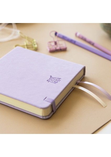 12x12 Cm Sert Kapak 80 Yaprak 140 Gr. Eskiz Defteri - Sketch Book - Lila modelleri