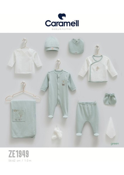 My Baby Kumsal % 100 Coton 10 Lu Hastane Çıkışı ( Yeni Doğan ) Hello Forest Orman Detaylı ZE1949