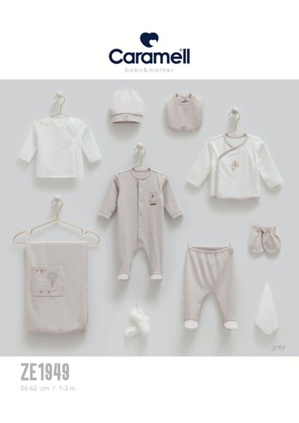 My Baby Kumsal % 100 Coton 10 Lu Hastane Çıkışı ( Yeni Doğan ) Hello Forest Orman Detaylı ZE1949