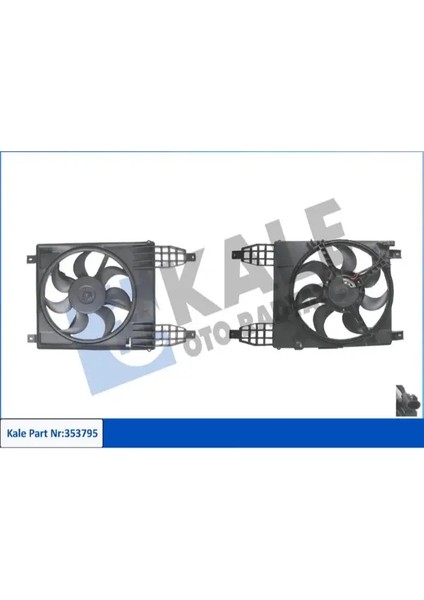 Radyator Fan Motoru Komple Aveo 0911 1,2