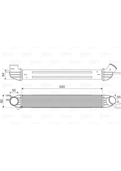 Turbo Radyatoru Mını R55 R56 R60 R61 F56