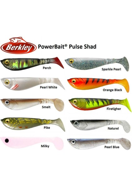 Powerbait Pulse Shad 6 cm Sahte Balığı 1 Adet