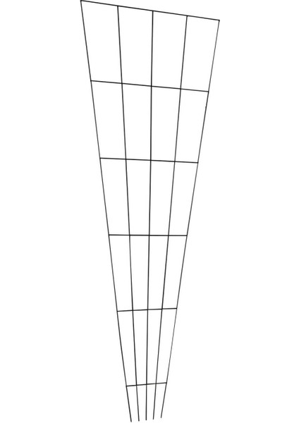 Çiçek Destek Kafesi Antrasit 150CM V Dizayn