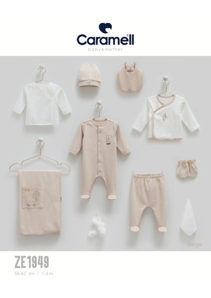 My Baby Kumsal % 100 Coton 10 Lu Hastane Çıkışı ( Yeni Doğan ) Hello Forest Orman Detaylı ZE1949