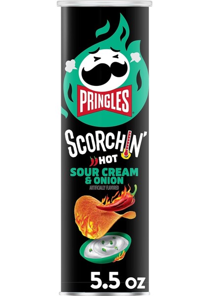 Scorchin’ Sour Cream & Onion 5.5 Oz 158G Orijinal Usa