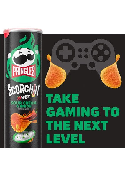 Scorchin’ Sour Cream & Onion 5.5 Oz 158G Orijinal Usa
