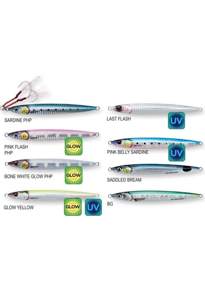 3D Slim Jig Minnow 10CM 40GR Suni Yem