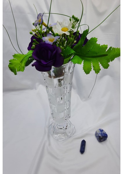 Ithal Kesme Kristal Ayaklı Cam Vazo indirimleri