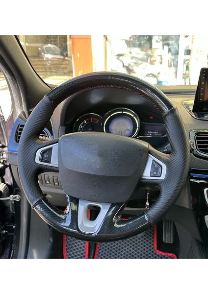 Renault Fluence Megane 3 Scenic Araca Özel Direksiyon Kılıfı Uyumlu Açıklamayı Okuyunuz fiyatları