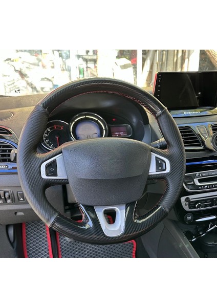 Renault Fluence Megane 3 Scenic Araca Özel Direksiyon Kılıfı Uyumlu Açıklamayı Okuyunuz modelleri