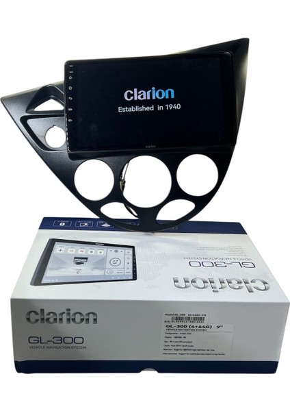 Ford Focus 1 Clarion 4-64 Tam Profesyonel Oem Multimedia (Orj)
