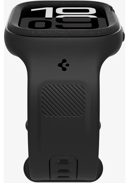 Apple Watch 46mm Seri 11/10 ile Uyumlu Kılıf & Kordon Kayış Vault Pro Matte Black - ACS09391 modelleri