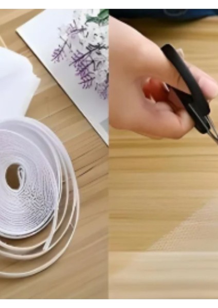 Yapışkanlı Tek Kanat Sineklik 125X75 cm – Delmesiz Montaj, Ince Tül, Kolay Kurulum