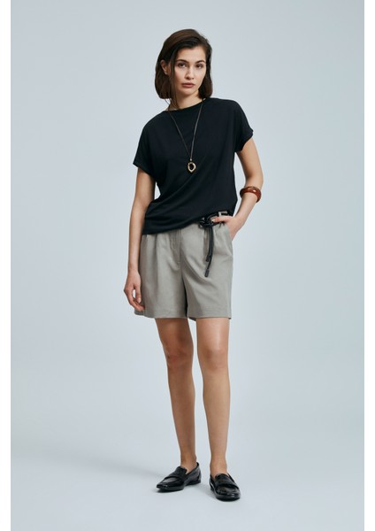 Sıgnorıa Kadın Modal Karışımlı T- Shırt Siyah indirimleri