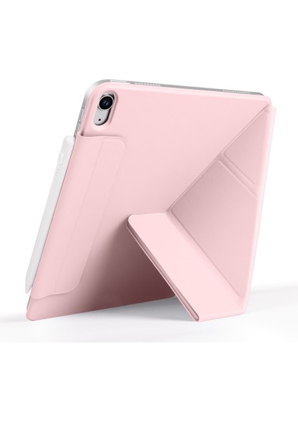 iPad 11. Nesil A16 11 Inç 2025 / 10.nesil 10.9 Inç 2022 Uyumlu Kılıf Manyetik Kalem Için Kilit Yuvalı Slim Magic Kapak Katlanabilir Standlı A3354/A3355/A3356 A2696/A2757/A2777