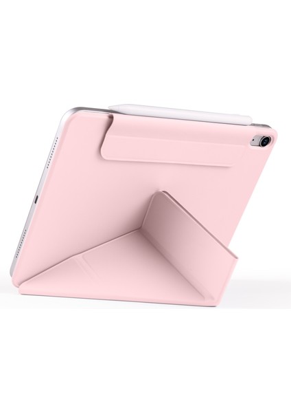 iPad 11. Nesil A16 11 Inç 2025 / 10.nesil 10.9 Inç 2022 Uyumlu Kılıf Manyetik Kalem Için Kilit Yuvalı Slim Magic Kapak Katlanabilir Standlı A3354/A3355/A3356 A2696/A2757/A2777