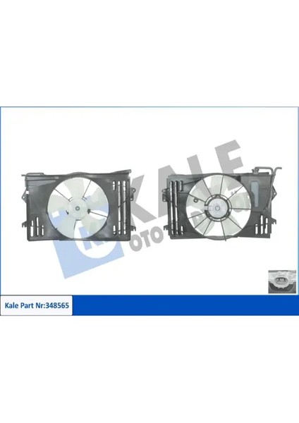 Radyator Fanı Komple Corolla 1,6 Vvtı 2001 Avensıs 1,6 Vvtı 2003 2008
