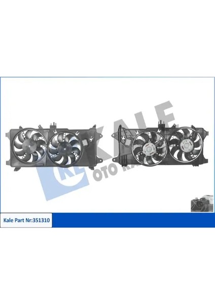 Fan Motoru (Davlumbazlı) Doblo 1,9jtd 01= (Ac)