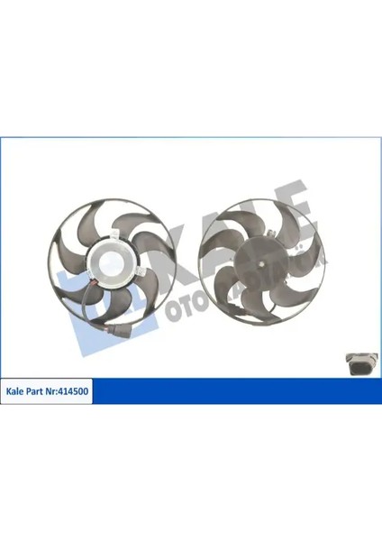 Fan Motoru (200W 295MM) Caddy Iıı 0413 Eos 0611 Golf V 0407 Jetta 0611 Passat 0611 Touran 0308