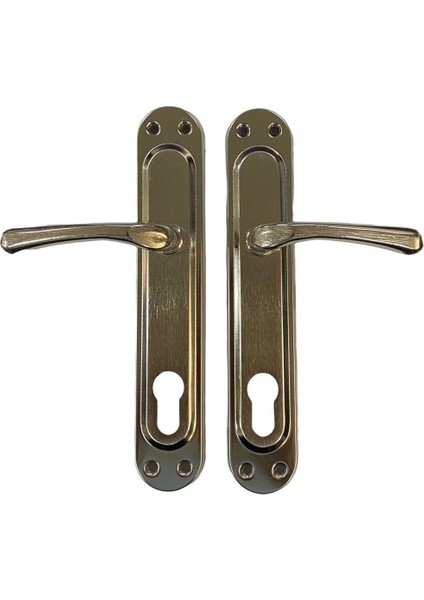 Kumru Nikel Saten Yale Kapı Kolu