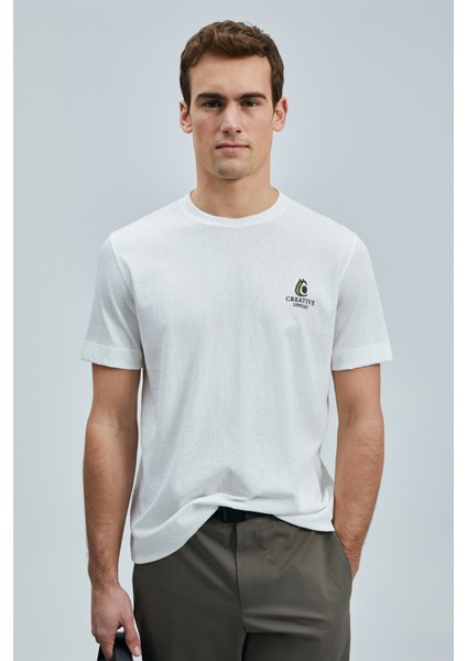 Olıvıa Modern Grafik T- Shirt Lacivert modelleri