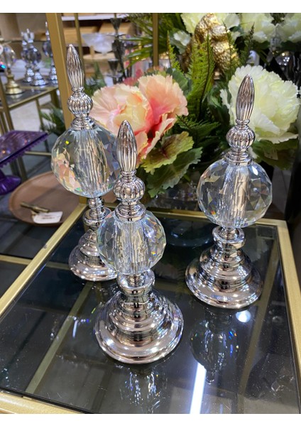 Gümüş 3 Lü Alem D.top Set