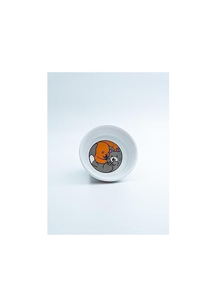 Glipet Yıkanabilir Seramik ve Su Kabı 16 cm 400 ml No-11