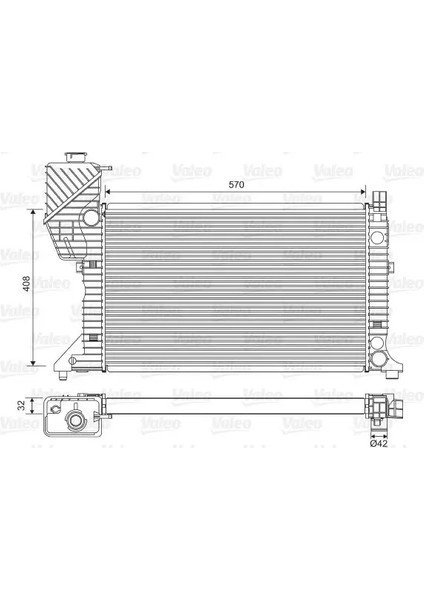 Motor Su Radyatoru Mercedes Sprınter 901904 9606