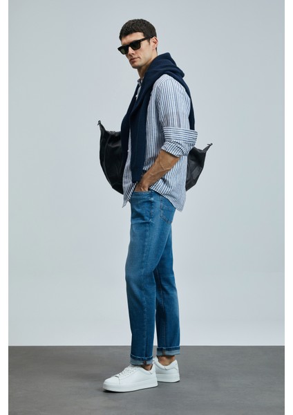 Gerardo Smart Jean Erkek Pantolon Regular Fit Mavi fiyatları