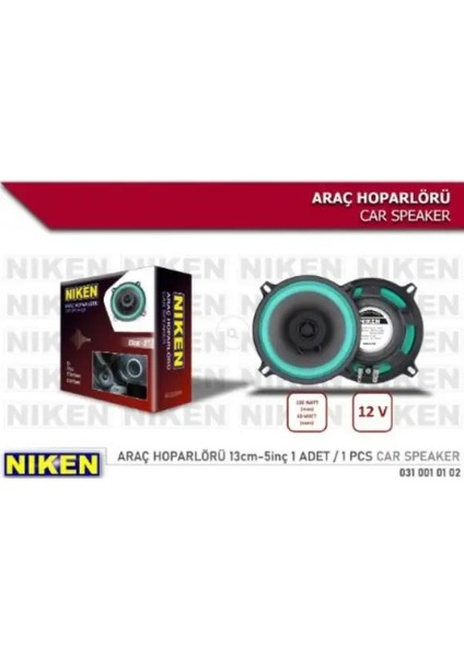 Arac Hoparloru 13CM 5ınc /adet