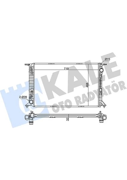 Motor Su Radyatoru Audı A4 Avant 1215 A5 07