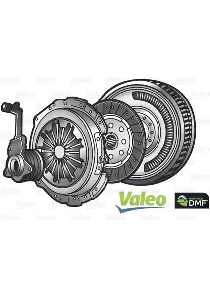 DEBRIYAJ SETI (BASKI+BALATA+VOLAN+BILYA) 4'LU KIT REPSET DMF FOCUS 3 CB8 1114 1.6 TDCI FOCUS 3