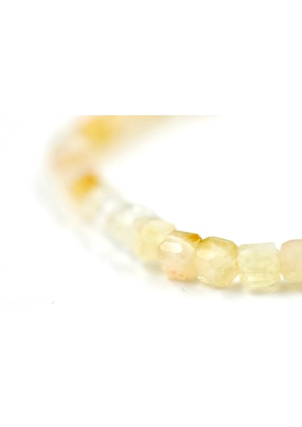 Sitrin Taşı Küp Kesim Bileklik Para Taşı modelleri