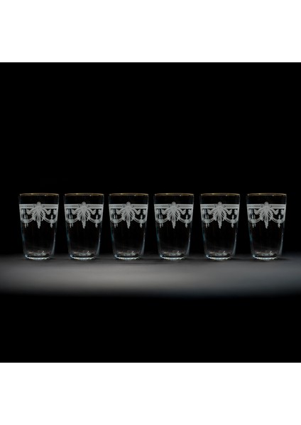 Torino Gerçek Altın Meşrubat Bardak 6lı
