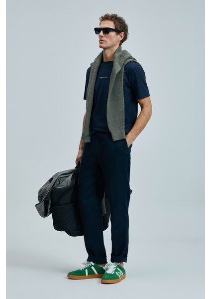 Karl Smart Erkek Chino Pantolon Slim Fit Siyah