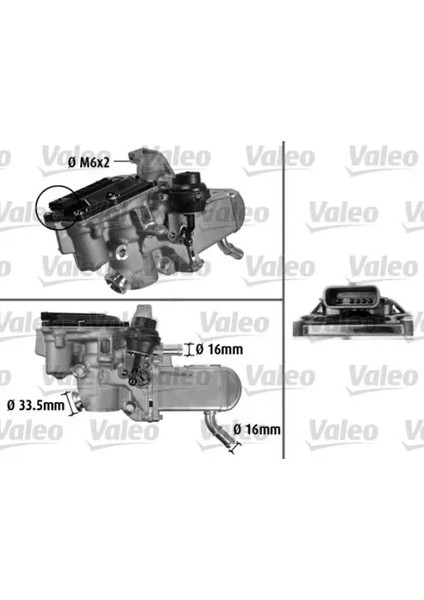 EGR VALFI MEGANE 2I SCENIC 3 1,9DCI
