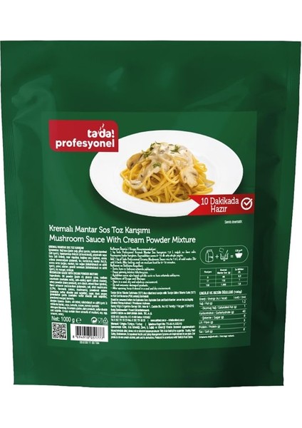 Profesyonel Kremalı Mantar Sos 1 kg