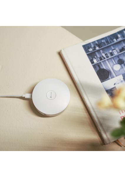 Ezvız A3 Akıllı Alarm ve Sensör Kontrol Merkezi – Zigbee Hub, Kablosuz Bağlantı, Mobil Uygulama Desteği, 32 Cihaza Kadar Bağlantı | Fynix Teknoloji