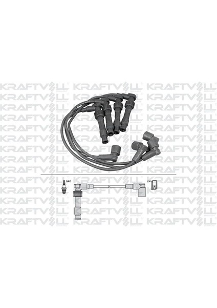 Bujı Kablo Takımı Vectra B Vectra B Astra F 1,8 / 2,0 16V 9200 (Sılıkon Kablo)